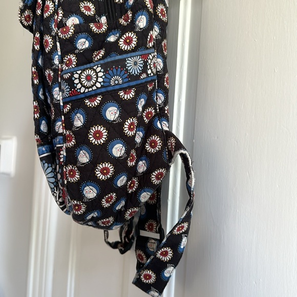 Vera Bradley large backpack in retired pattern night owl - Picture 4 of 7